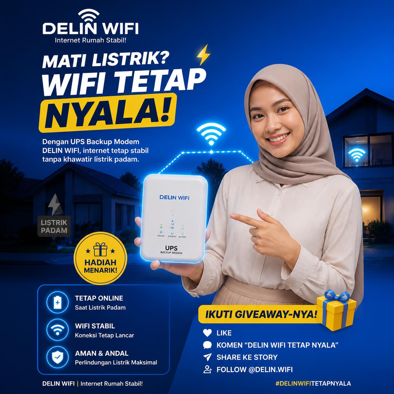 Promo Delin WiFi